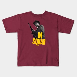 M Squad - Lee Marvin - 50s Cop Show Kids T-Shirt